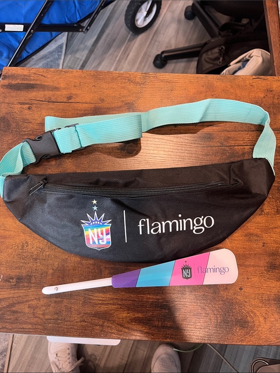 Other - Gotham FC Black Fanny Pack with Teal Strap - Branded Festival Waist Bag